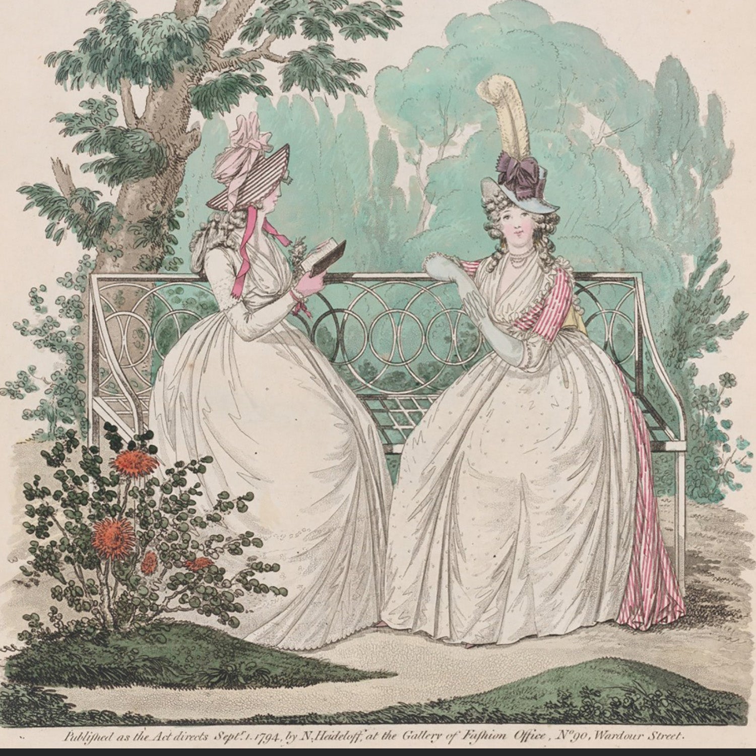 Stitching La Mode:  Patterns and Dressmaking From Fashion Plates of 1785-1795 - Burnley & Trowbridge Co.