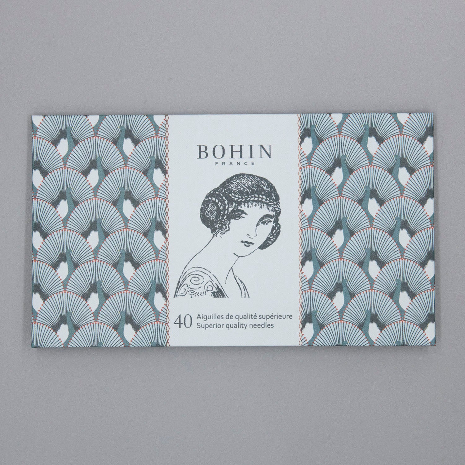 Bohin Blue Solange Sewing Needle Book - Burnley & Trowbridge Co.