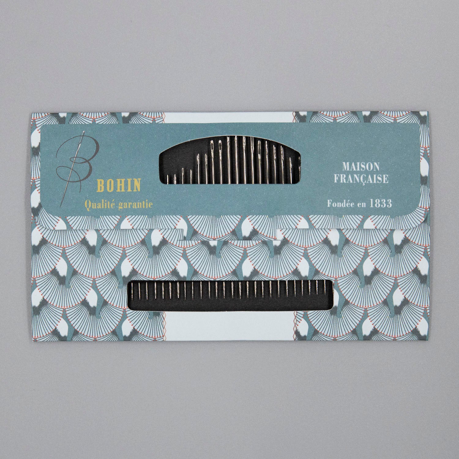 Bohin Blue Solange Sewing Needle Book - Burnley & Trowbridge Co.