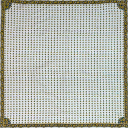 Brown, Gold & Blue Handkerchief - Burnley & Trowbridge Co.