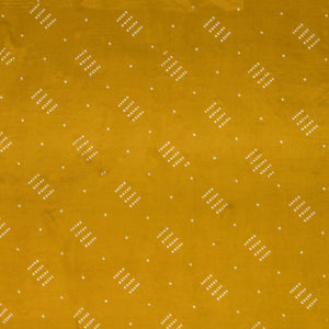 Golden Yellow "Spot'd" Silk Handkerchief - Burnley & Trowbridge Co.