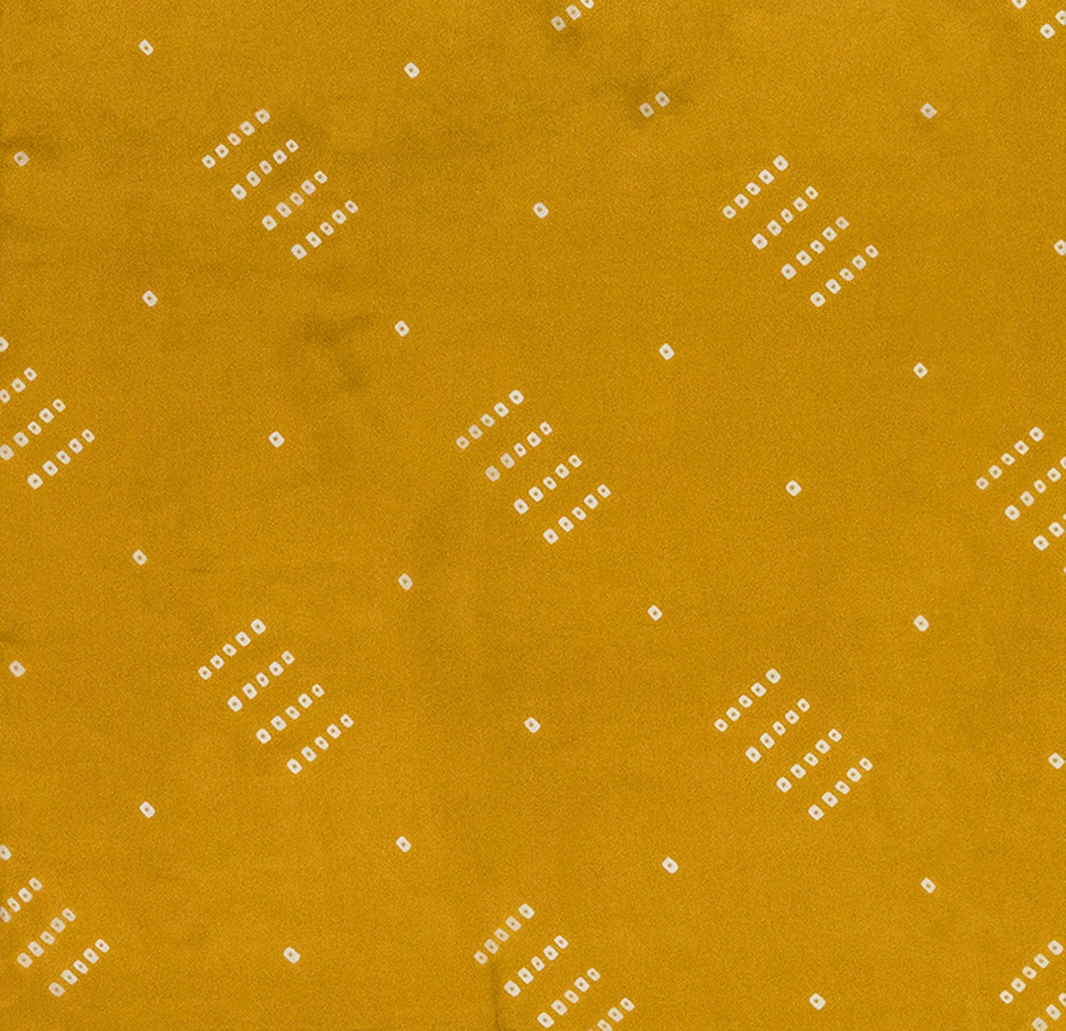 Golden Yellow "Spot'd" Silk Handkerchief - Burnley & Trowbridge Co.