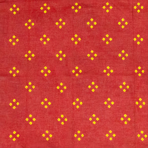Red & Yellow "Spot'd" Handkerchief - Burnley & Trowbridge Co.