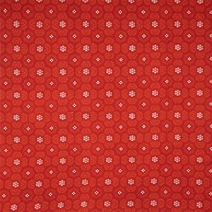 Red Spotted & Paste Work Handkerchief - Burnley & Trowbridge Co.