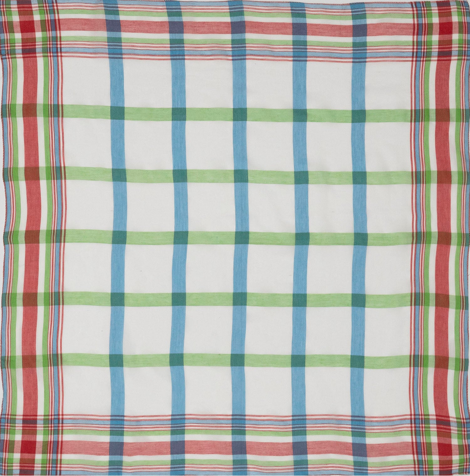 Mrs. Toussaint's "Madras Plaid" Handerchief - Burnley & Trowbridge Co.