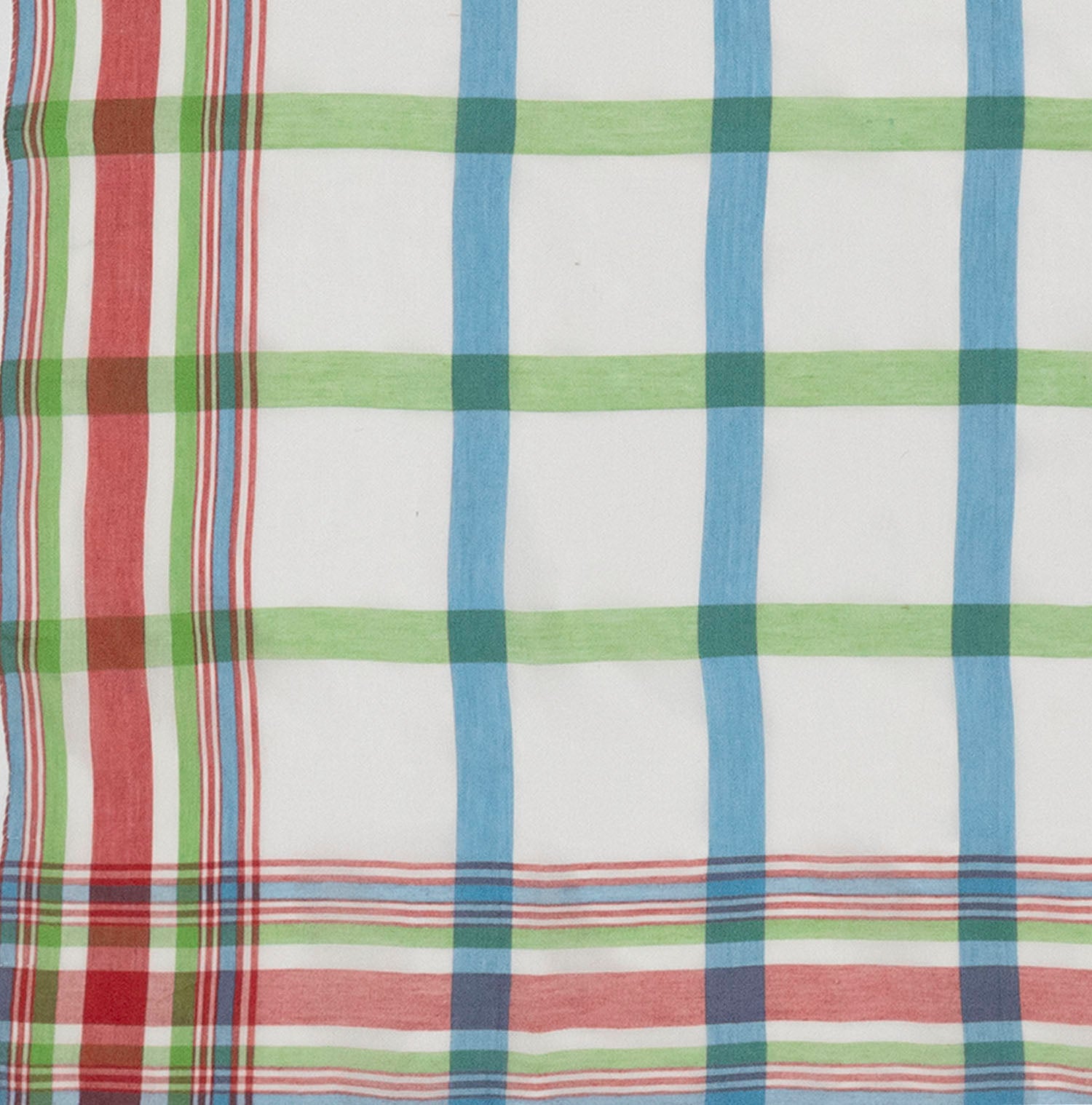 Mrs. Toussaint's "Madras Plaid" Handerchief - Burnley & Trowbridge Co.