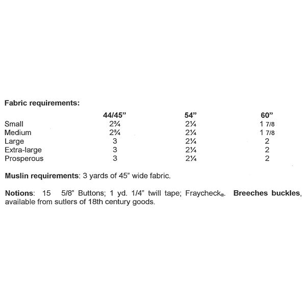 JP Ryan Fall Front Breeches Pattern - Burnley & Trowbridge Co.