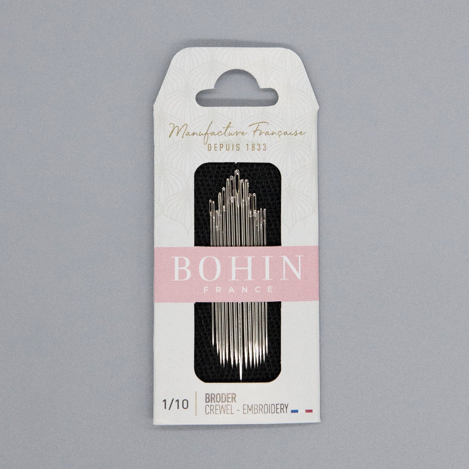 Bohin Discovery Pack Embroidery, size 1-10 - Burnley & Trowbridge Co.