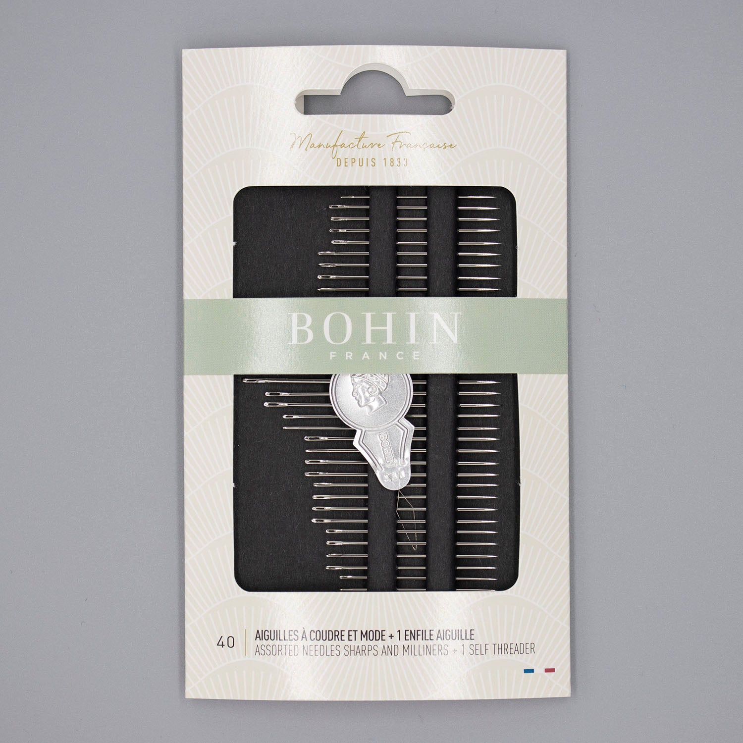 Bohin Assorted Sharps & Milliners Sewing Needles - Burnley & Trowbridge Co.