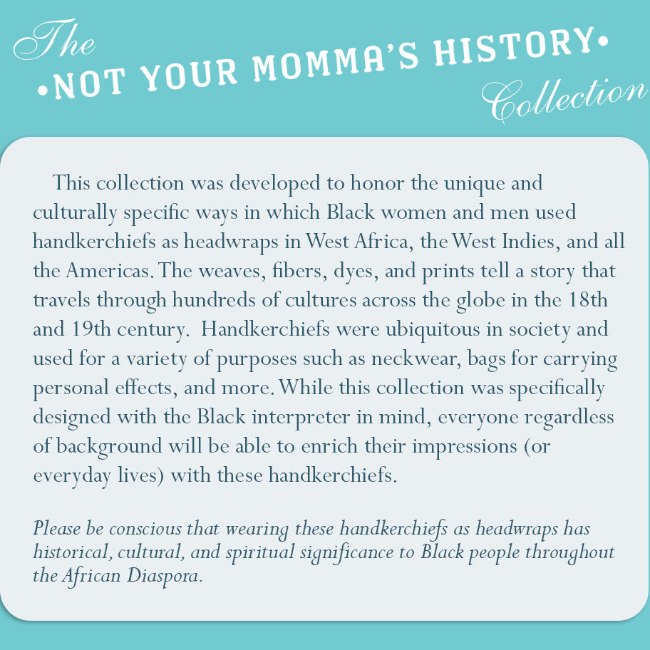 Mrs. Toussaint's "Madras Plaid" Handerchief - Burnley & Trowbridge Co.