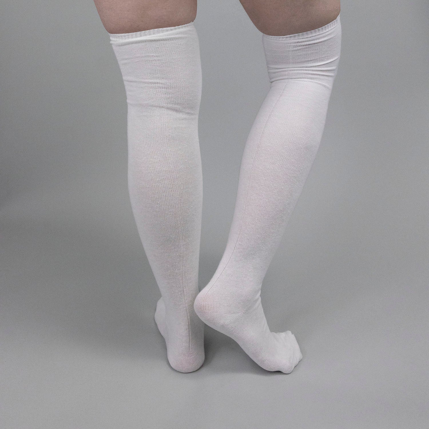 Seamed Lightweight Cotton Stockings - Burnley & Trowbridge Co.