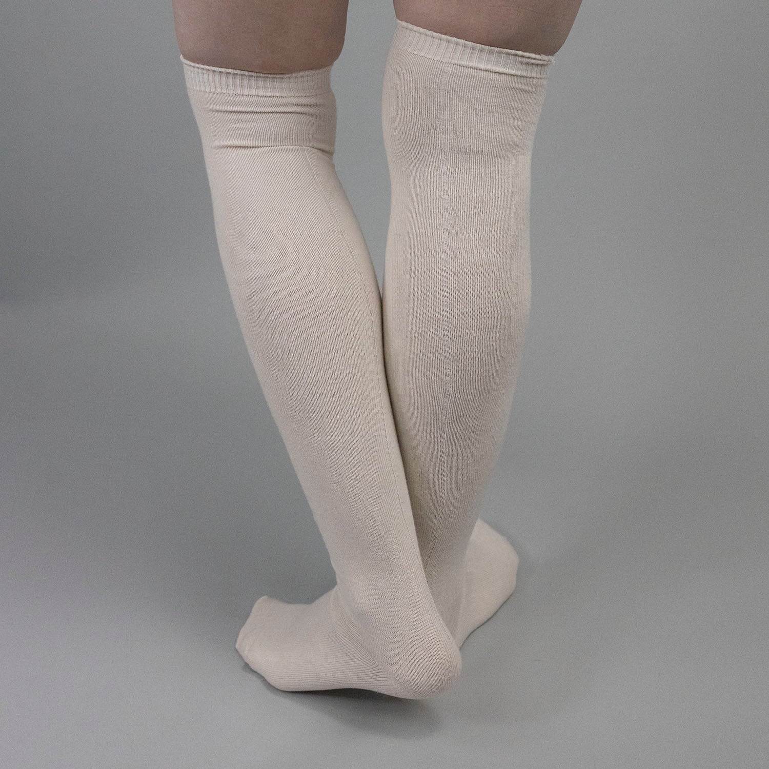Seamed Lightweight Cotton Stockings - Burnley & Trowbridge Co.