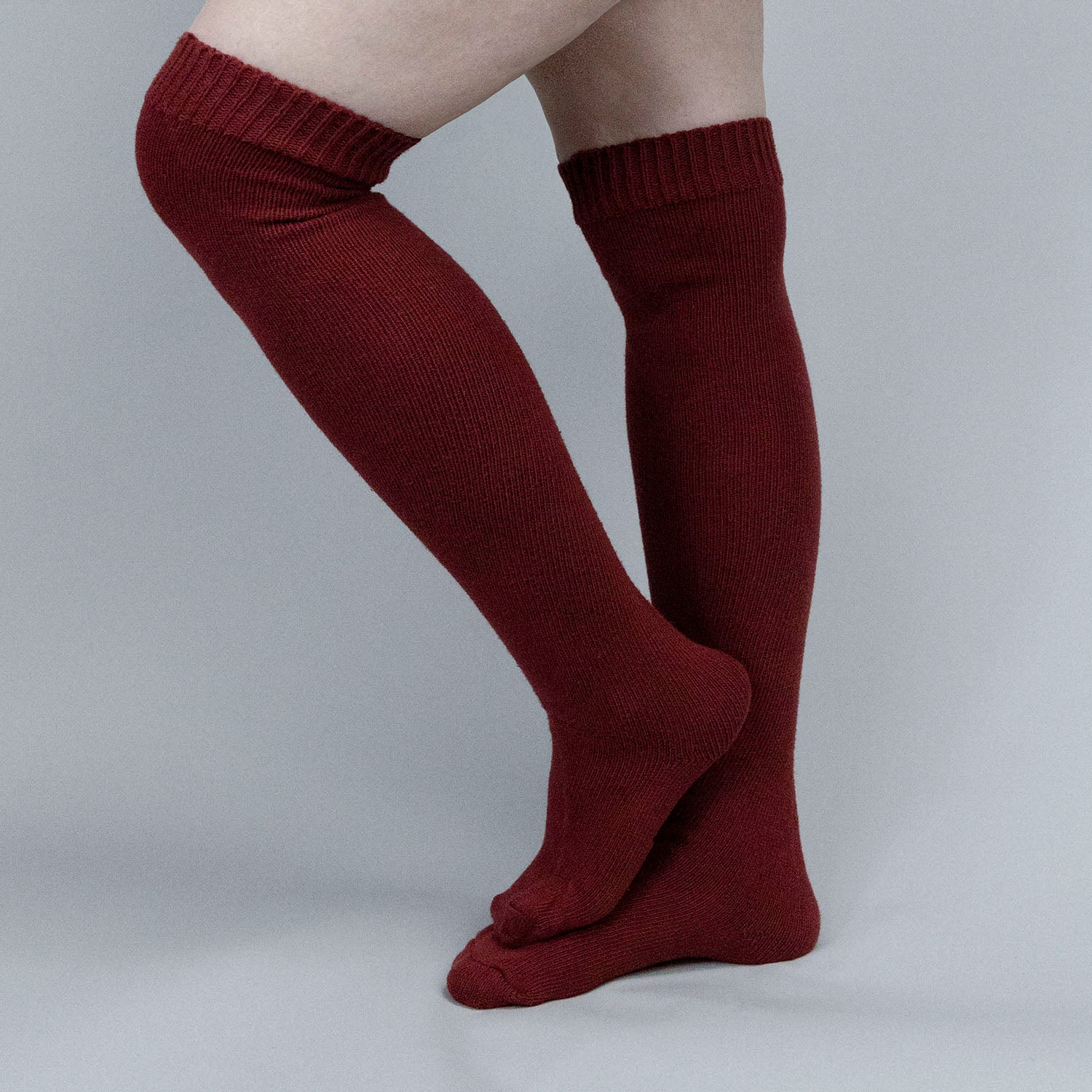 Seamed Heavyweight Cotton Stockings - Burnley & Trowbridge Co.