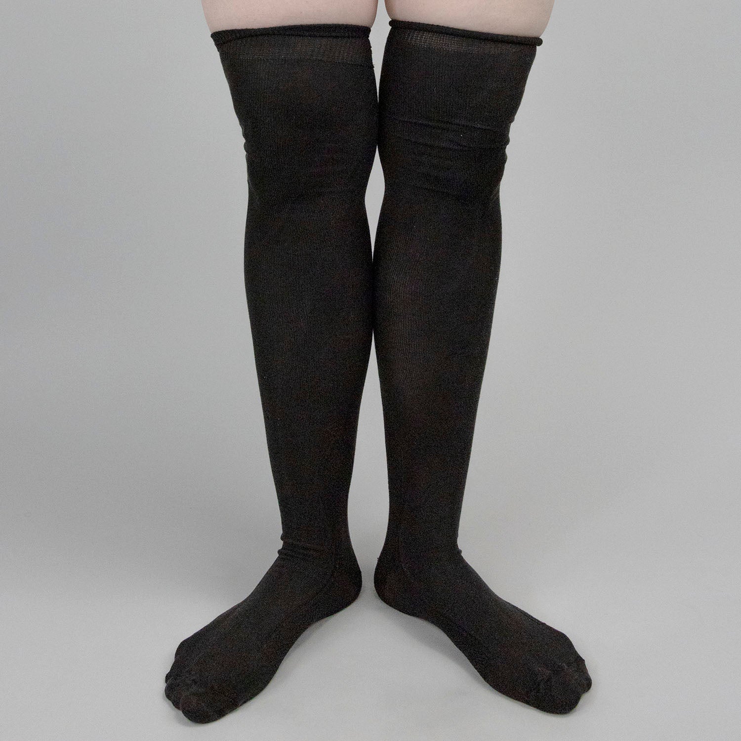 Seamed Lace Clocked Silk Stockings - Burnley & Trowbridge Co.