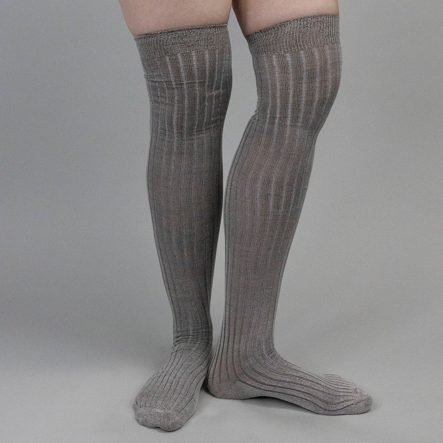 Fine Ribbed/Derby Rib Silk Stockings - Burnley & Trowbridge Co.