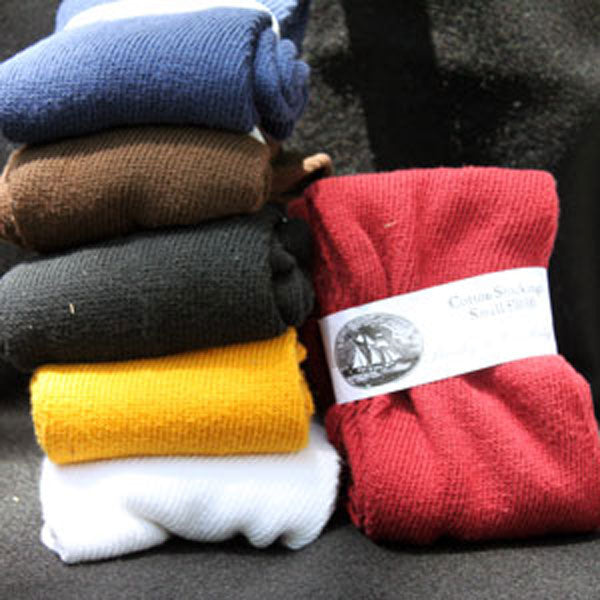Seamed Heavyweight Cotton Stockings - Burnley & Trowbridge Co.