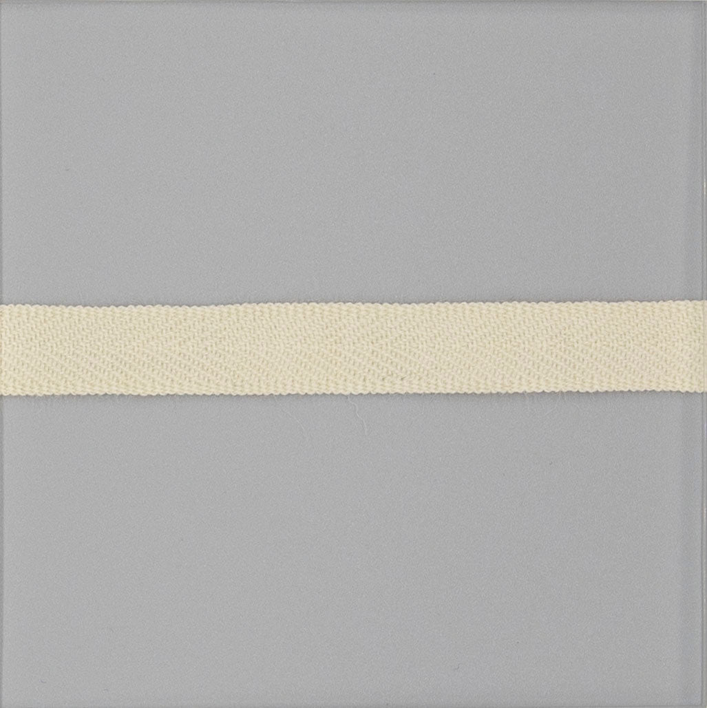 Off-White Worsted Wool Twill Tape - $3.75 yd. - $7.00 yd. - Burnley & Trowbridge Co.