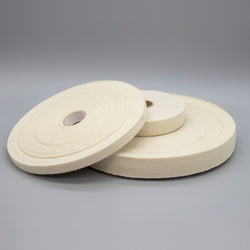 Off-White Worsted Wool Twill Tape - $3.75 yd. - $7.00 yd. - Burnley & Trowbridge Co.