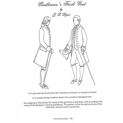 JP Ryan Frock Coat Pattern - Burnley & Trowbridge Co.