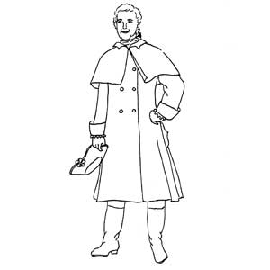 Mill Farm Greatcoat Pattern - Burnley & Trowbridge Co.