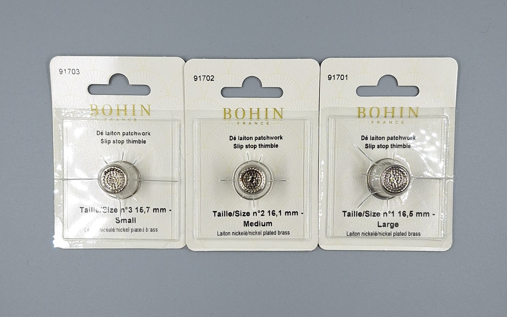 Bohin Slip Stop Thimble
