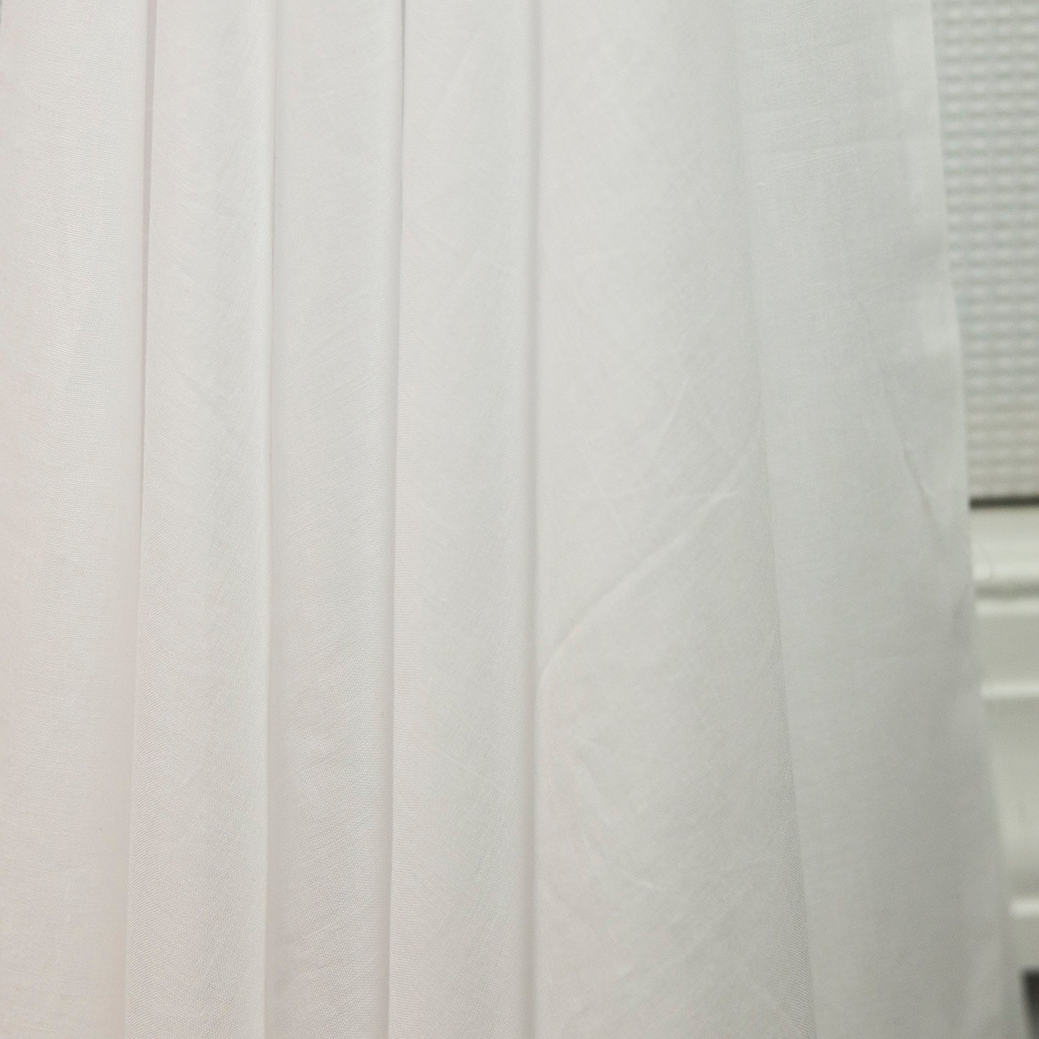 White Sheer Cotton Muslin "Mull", drape  - $13.00 yd. - Burnley & Trowbridge Co.