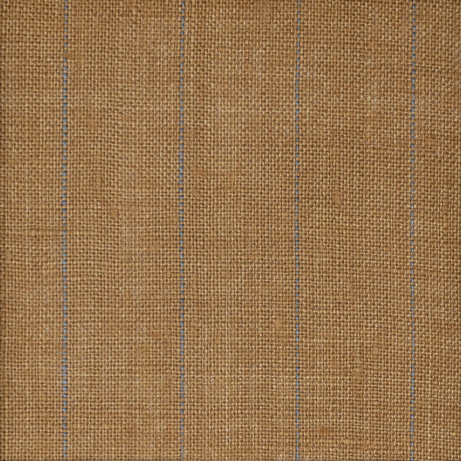 Gold & Light Blue Striped Linen - $14.00 yd. - Burnley & Trowbridge Co.