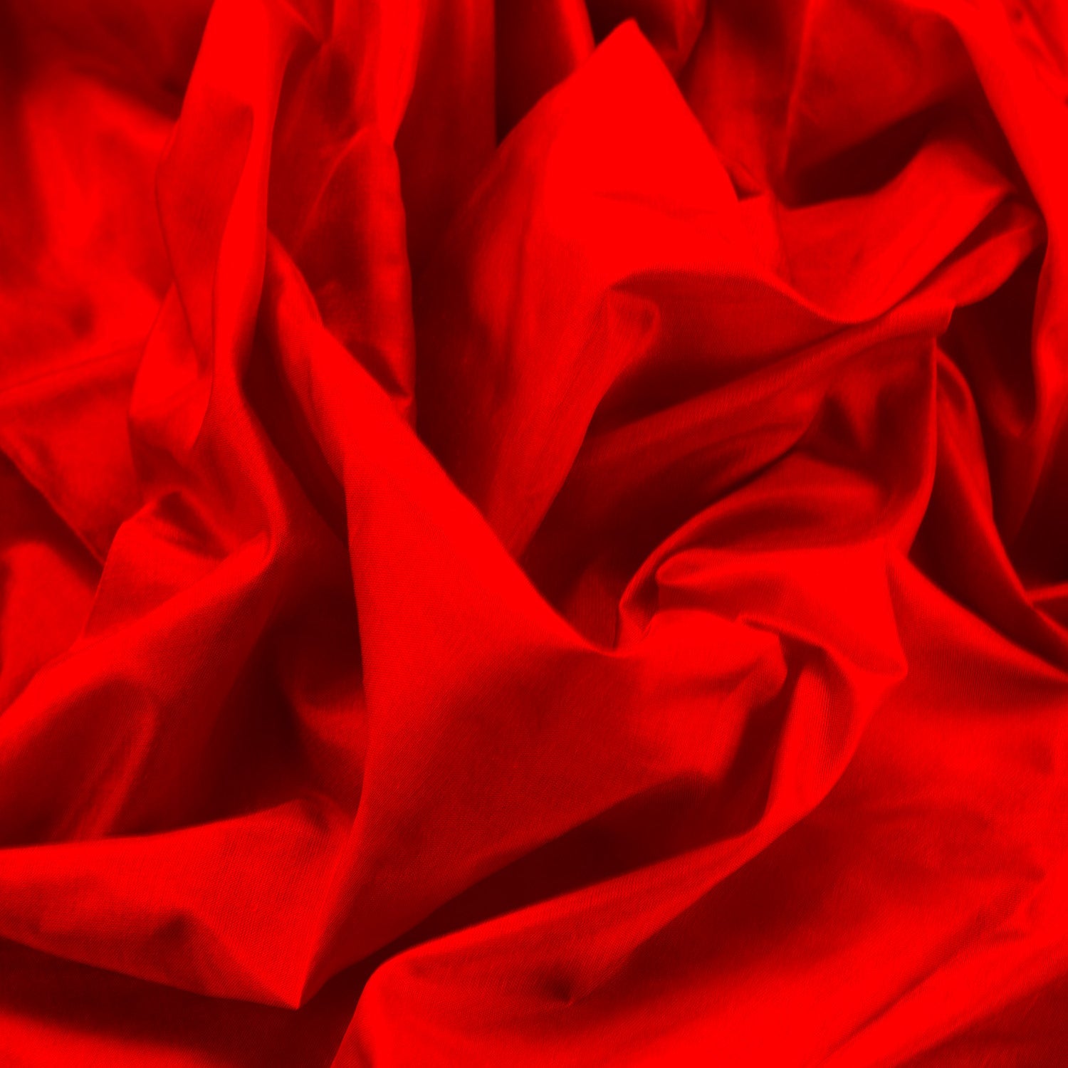 Red Silk Lutestring Drape - $20.00 yd. - Burnley & Trowbridge Co.