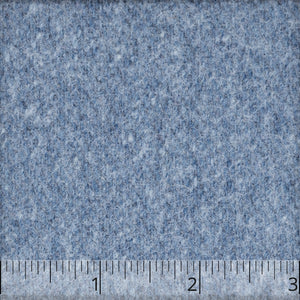 Double Faced Mixed Grey-Slate Blue Wool Cloth