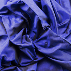 Dark Royal Blue & Black Changeable Silk Lutestring - $20.00 yd. - Burnley & Trowbridge Co.