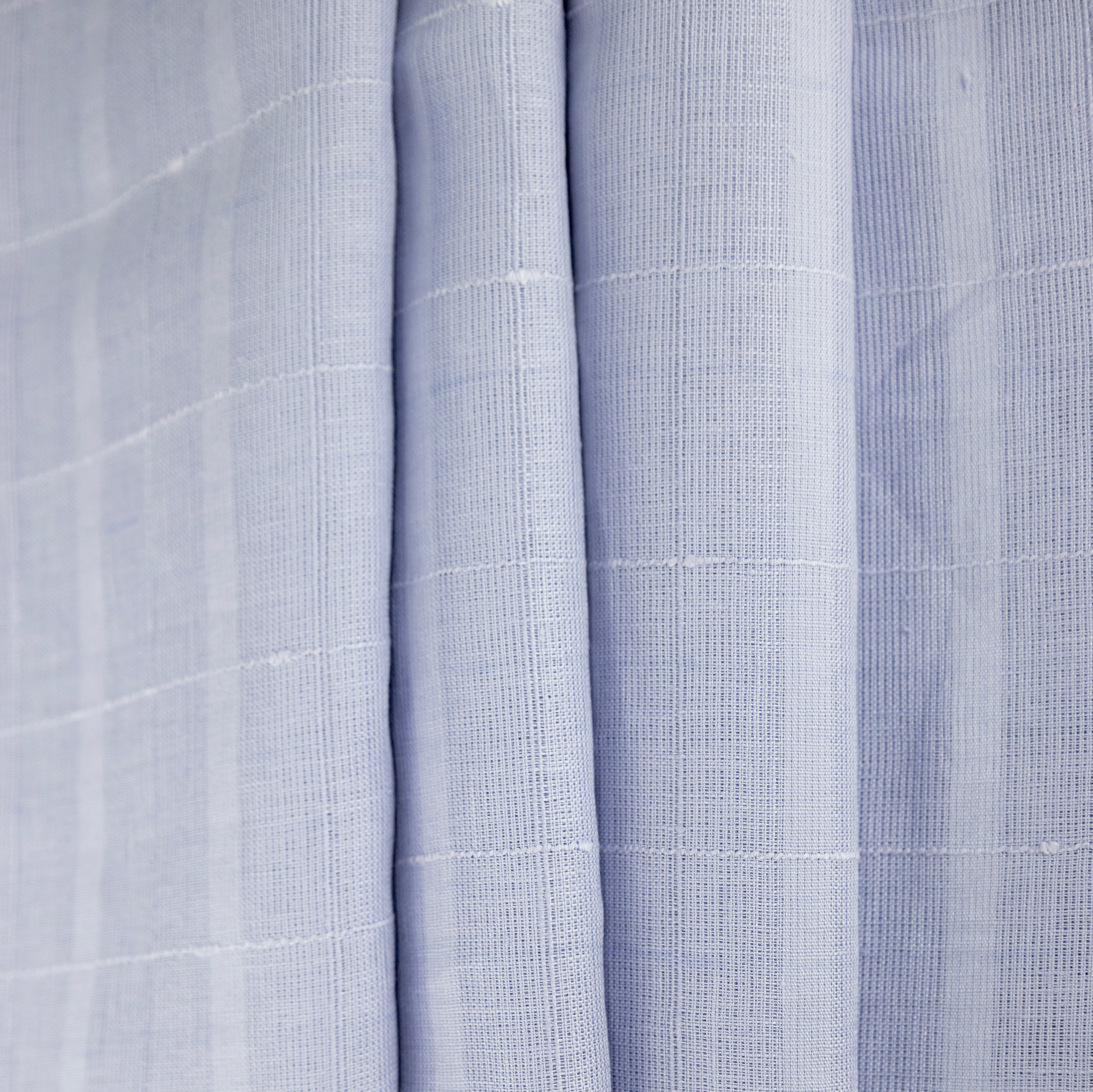 Light Lilac Crossbar Sheer Linen - drape - $14.00 yd. - Burnley & Trowbridge Co.