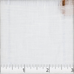 White Crossbar Pulled Thread Linen - $14.00 yd. - Burnley & Trowbridge Co.