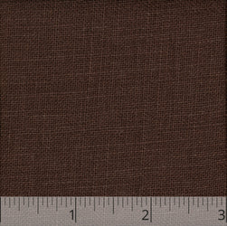 Chocolate Medium Weight Linen - $14.00 yd. - Burnley & Trowbridge Co.