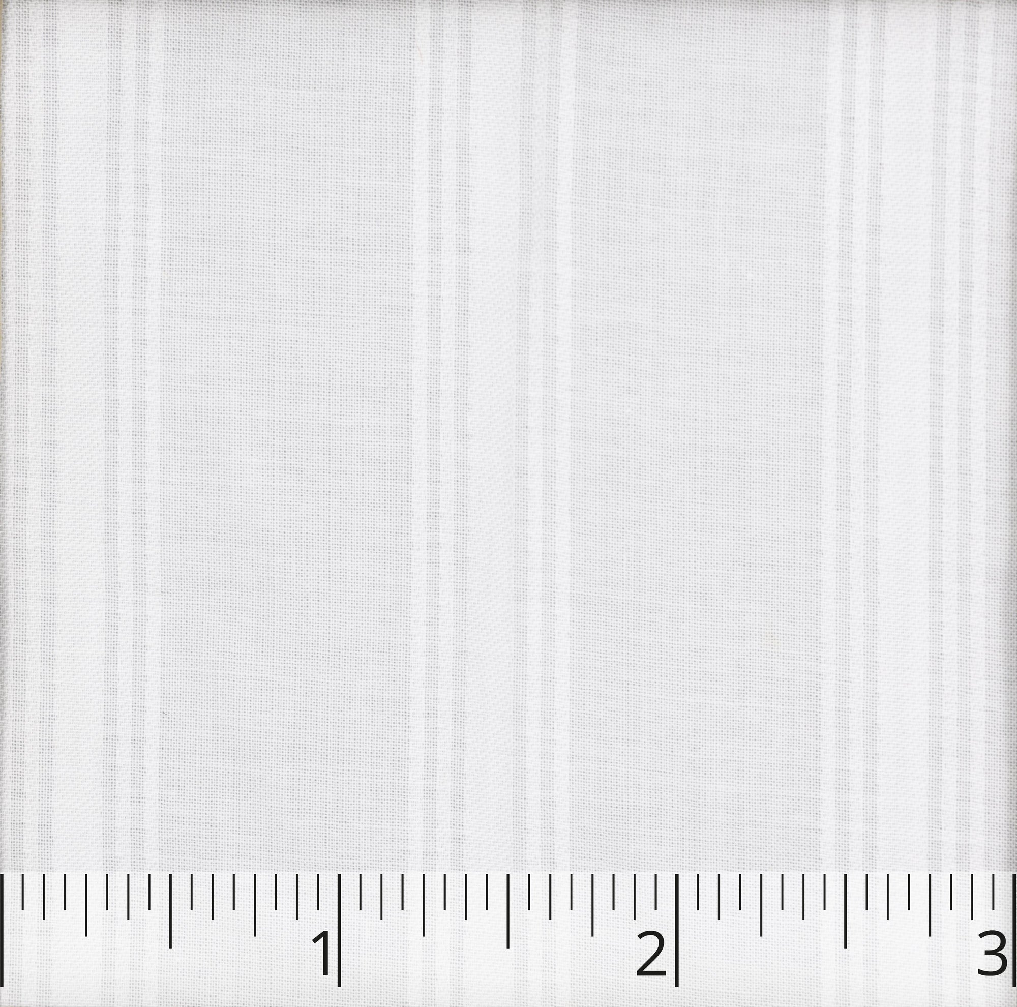 White Fine Satin Striped Muslin - $12.00  - Burnley & Trowbridge Co.