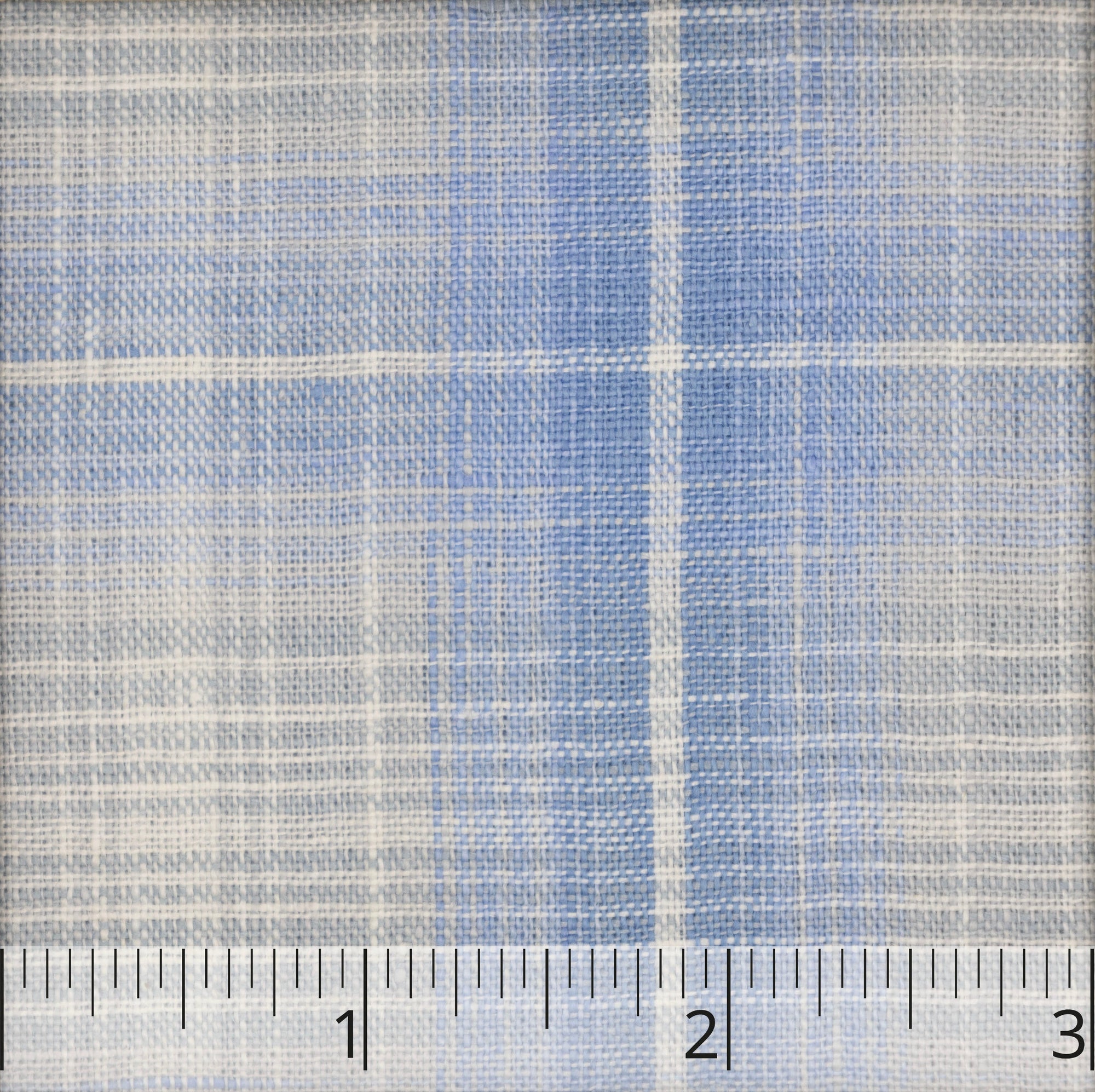 Light Indigo & White Furniture Check - $16.00 yd. - Burnley & Trowbridge Co.