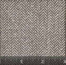 Brown & Tan Wool Herringbone - $18.00 yd - Burnley & Trowbridge Co.