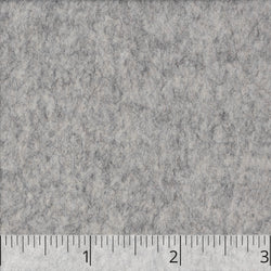 Light Mixed Grey Wool Coating - $39.00 yd. - Burnley & Trowbridge Co.