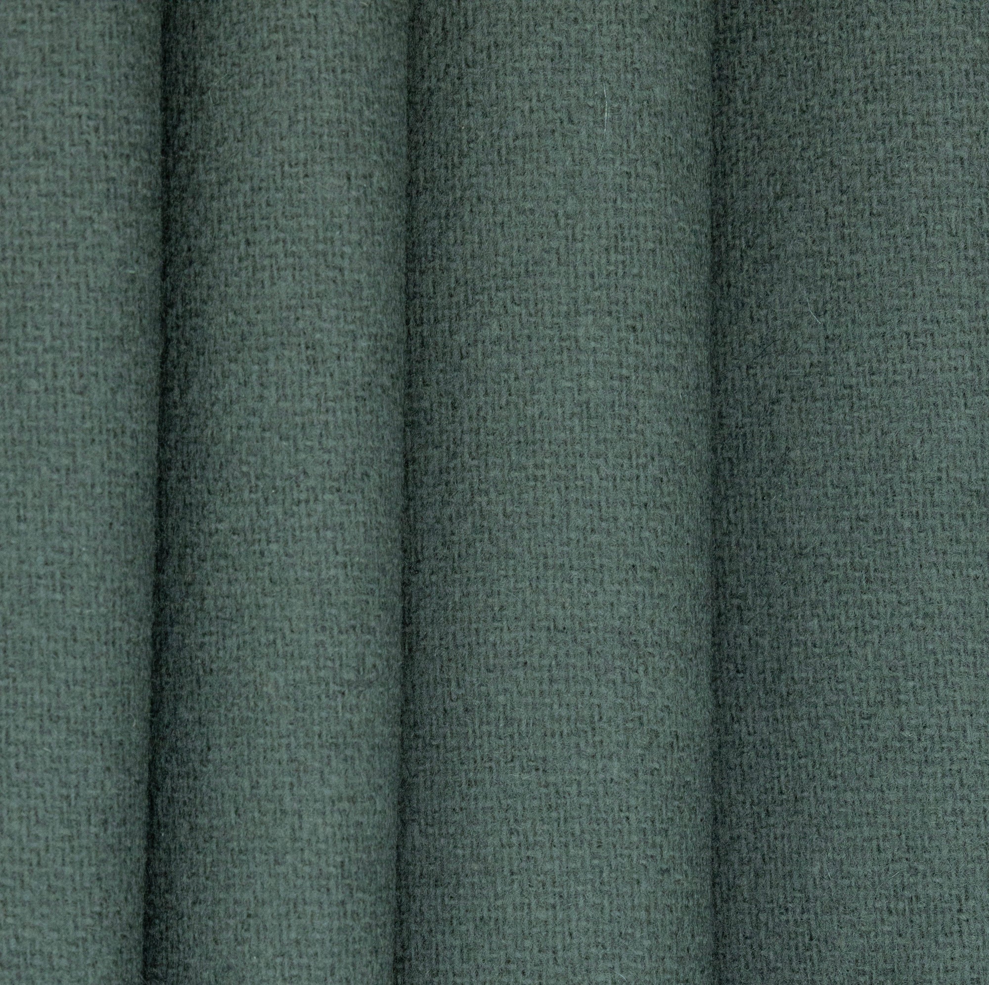 Dark Saxon Green Flannel, drape - $18.00 yd. - Burnley & Trowbridge Co.
