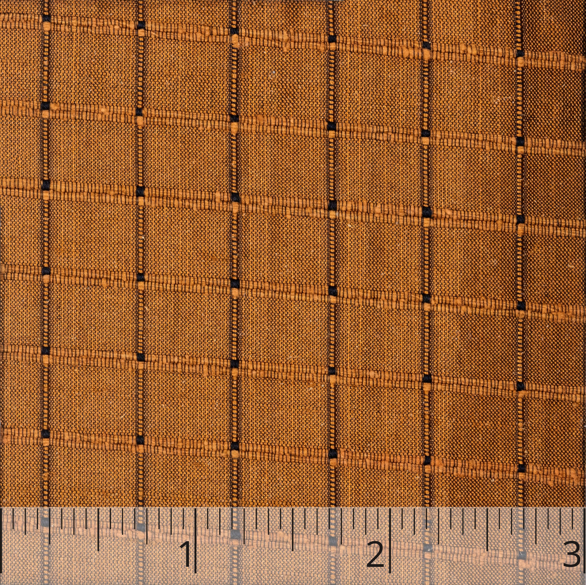 Copper Crossbar Corded Silk - $25.00 yd.