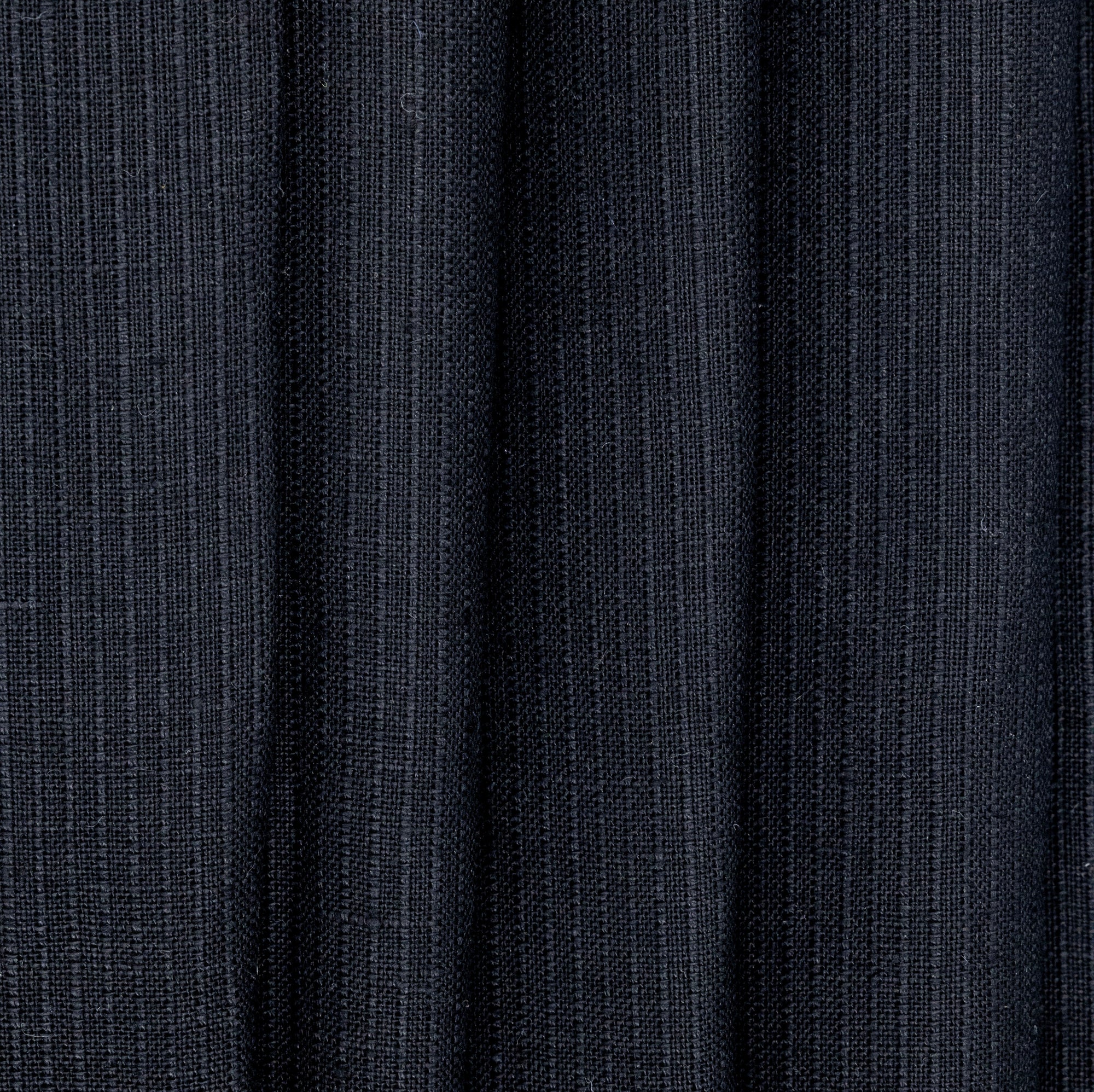 Black Striped Linen "Dimity" - $16.00 yd. - Burnley & Trowbridge Co.