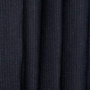 Black Striped Linen "Dimity" - $16.00 yd. - Burnley & Trowbridge Co.