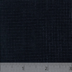 Black Linen Checked "Dimity" - $16.00 yd. - Burnley & Trowbridge Co.