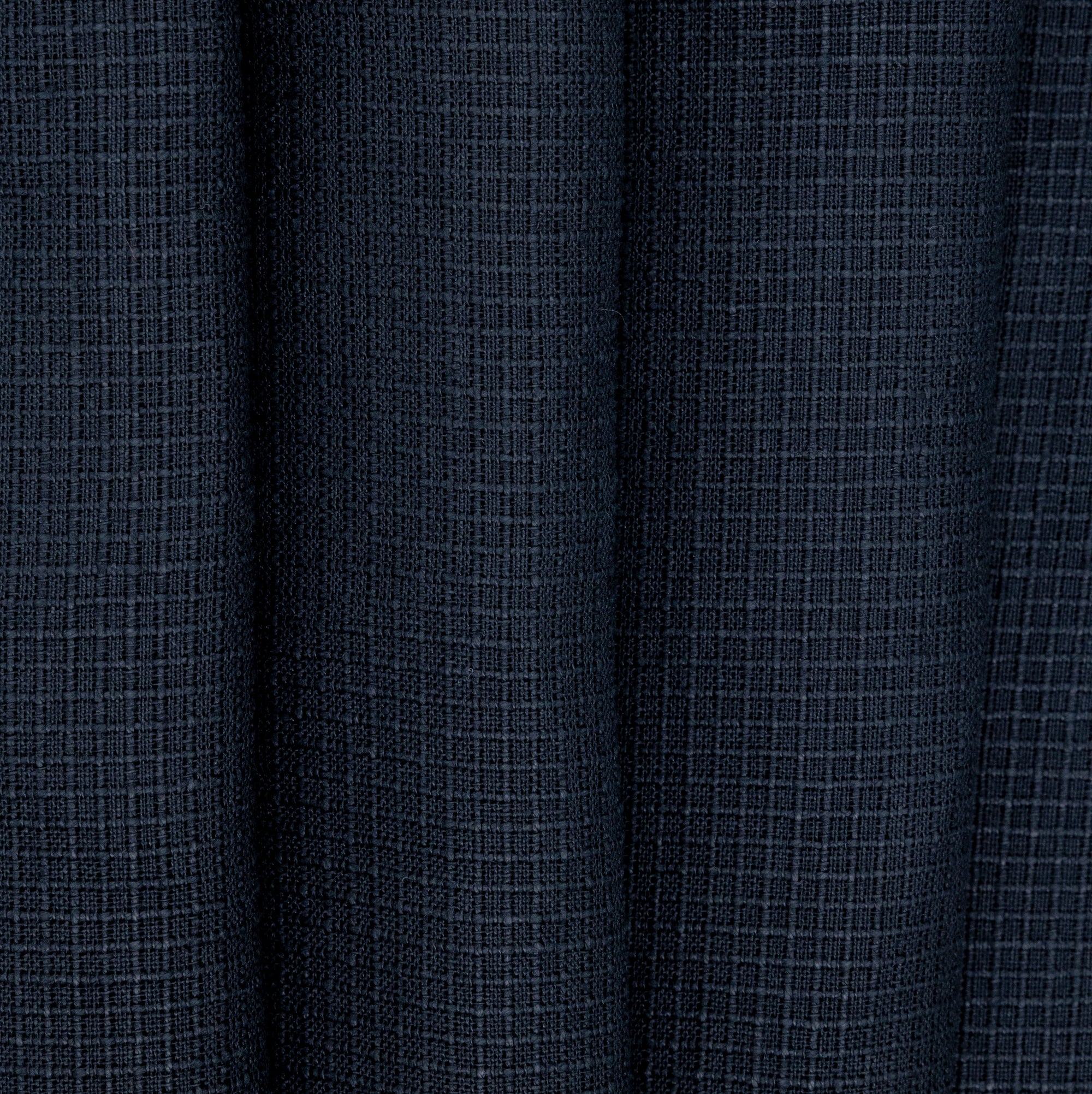 Black Linen Checked "Dimity", drape - $16.00 yd. - Burnley & Trowbridge Co.