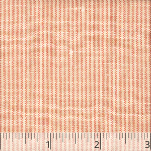 Light Pumpkin & Cream Striped Linen - $16.00 yd. - Burnley & Trowbridge Co.