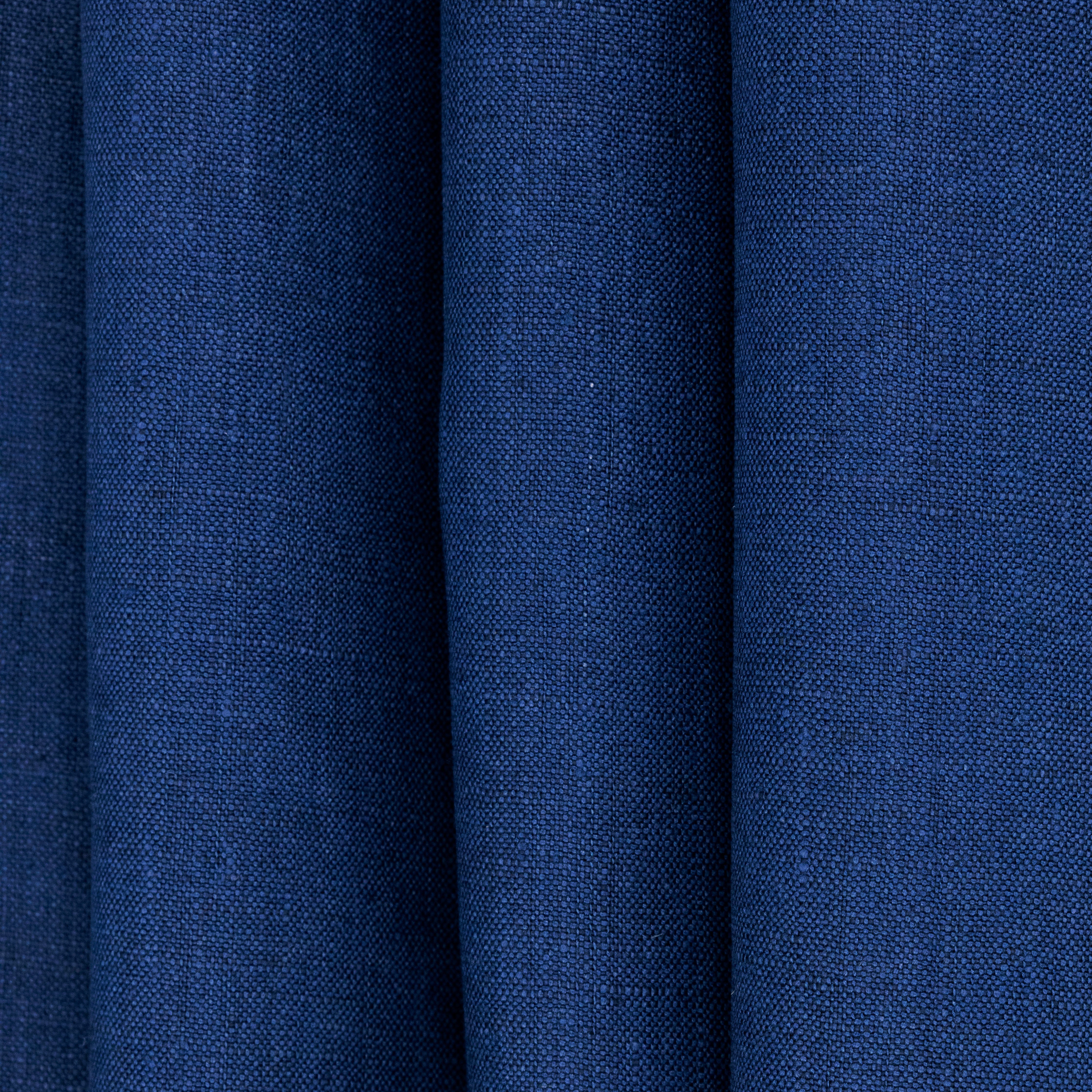 Indigo Lightweight Linen, drape - $16.00 yd. - Burnley & Trowbridge Co.