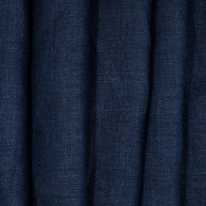 Dark Navy Lightweight Linen, drape - $16.00 yd. - Burnley & Trowbridge Co.