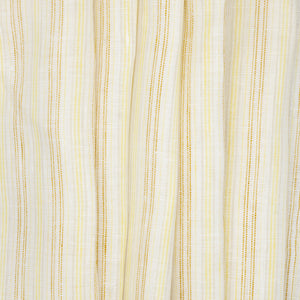 Yellow Gold & Cream Stripe Linen - $16.00 yd. - Burnley & Trowbridge Co.