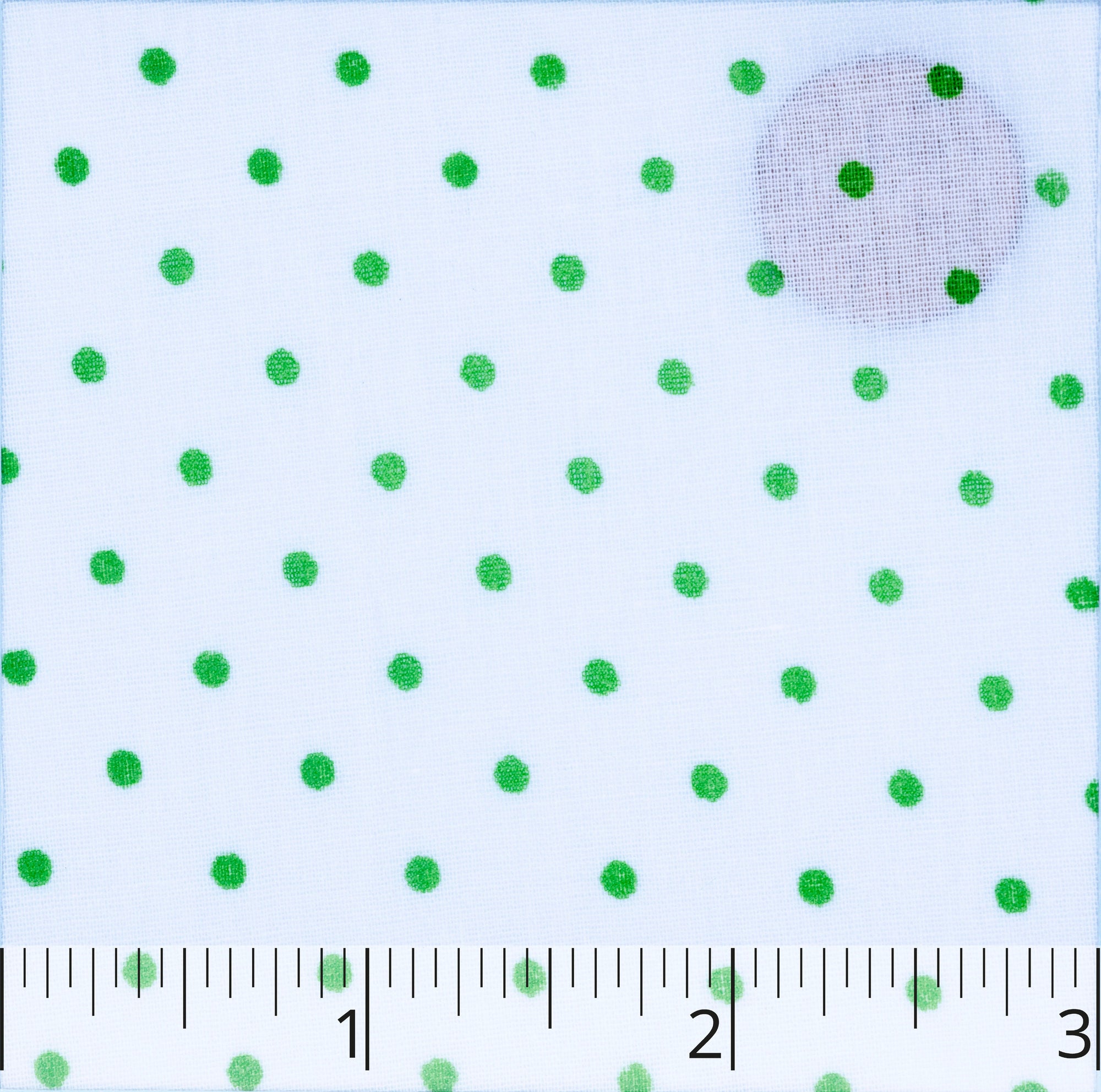 Green Spot'd Muslin - $18.00 yd. - Burnley & Trowbridge Co.