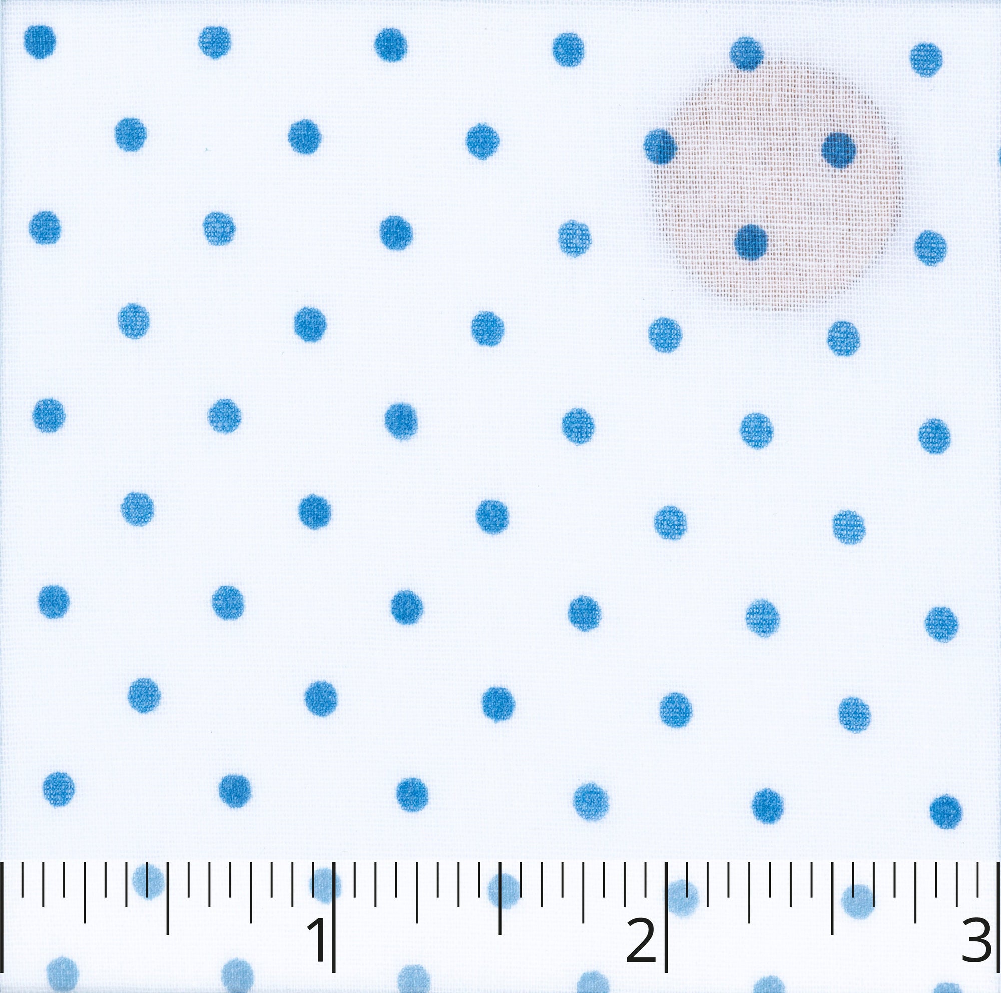 Blue Spot'd Muslin - $18.00 yd. - Burnley & Trowbridge Co.