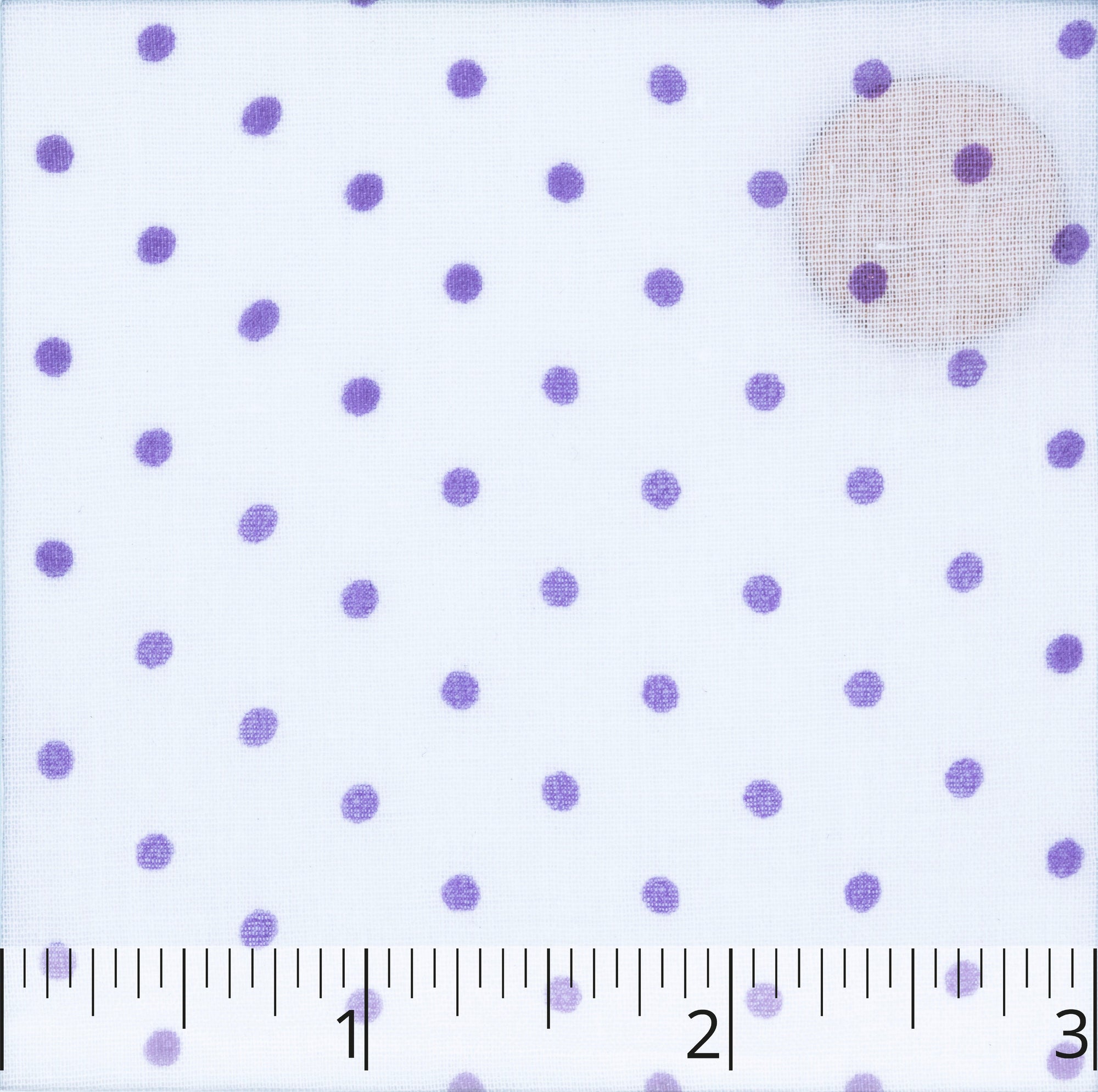 Purple Spot'd Muslin - $18.00 yd. - Burnley & Trowbridge Co.